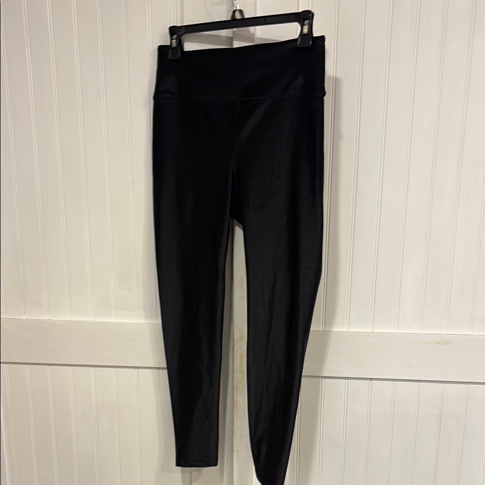 Noli Black liquid High-Waisted Leggings/yoga size M